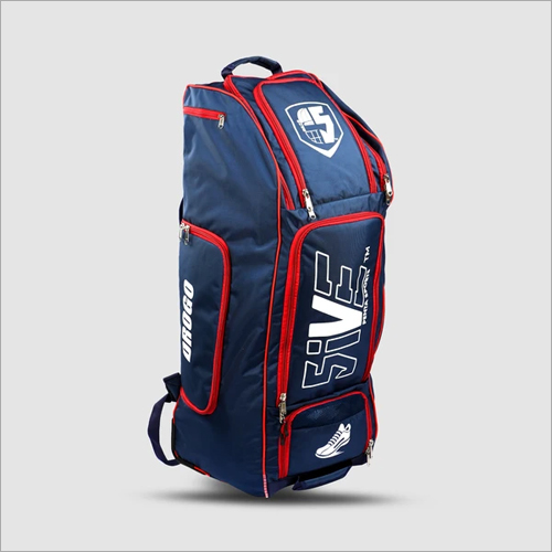 Navy Blue And Red Drogo Pro Duffle Kit Bag