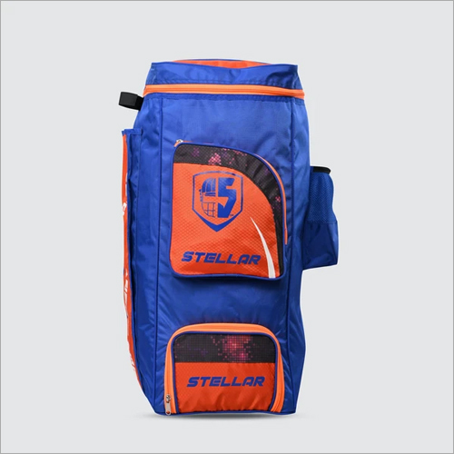Blue And Orange Duffle Kit Bag