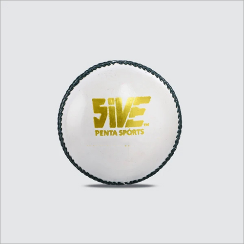 English Alum Tanned White Leather Ball