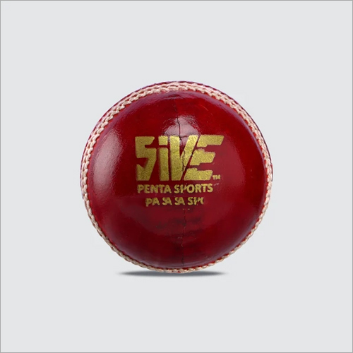 English Alum Tanned Red Leather Ball