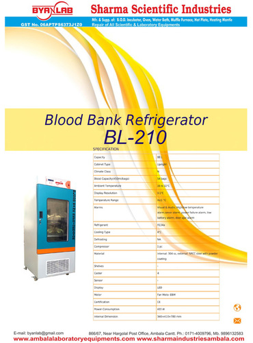 Blood Bank Machine Weight: 35  Kilograms (Kg)