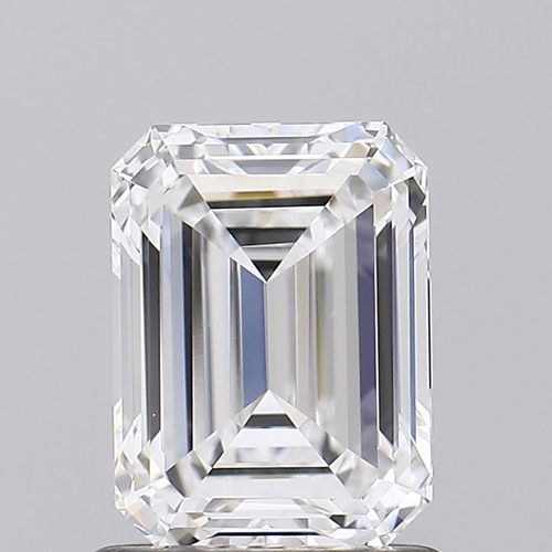 1.30 Carat VVS1 Clarity EMERALD Lab Grown Diamond