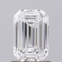 1.27 Carat IF Clarity EMERALD Lab Grown Diamond