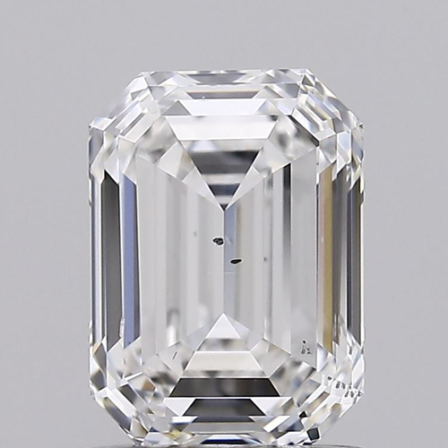 1.26 Carat SI1 Clarity EMERALD Lab Grown Diamond