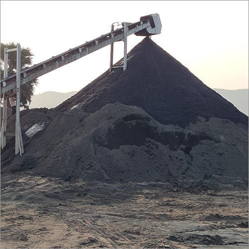 Black Building Plaster Sand