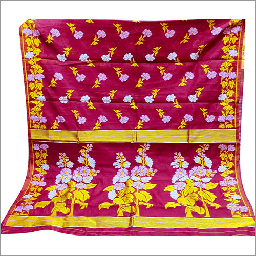 Any Color Ladies Printed Cotton Saree