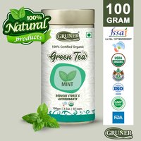 100g Mint Organic Reduces Stress And Antioxidants Green Tea