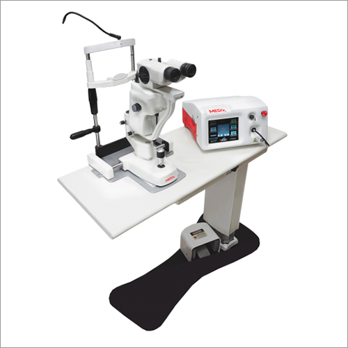 532Nm Pattern Scan Laser Photocoagulator Dimension(L*W*H): Console : 19Cm(H)X30Cm(W)X30Cm(L) Sla Table : 73Cm(H)X40Cm(W)X100Cm(L)  Centimeter (Cm)