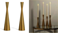 Brass High Quality Shining Candle Holder