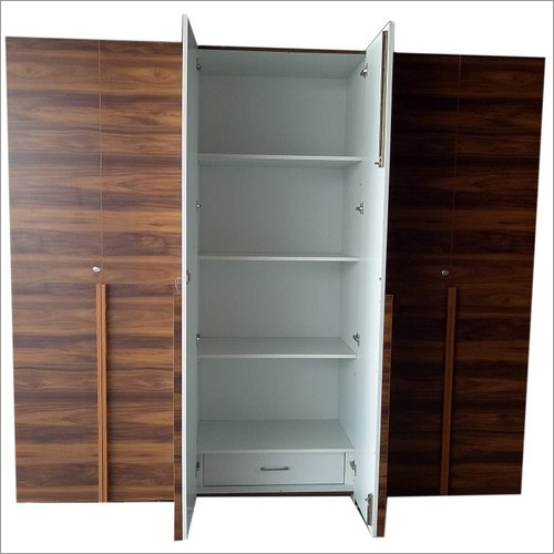 Easy To Clean Pvc Hinged Door Wardrobe With Framing