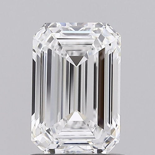 1.21 Carat VVS1 Clarity EMERALD Lab Grown Diamond