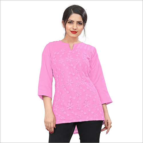 Ladies Pink Top