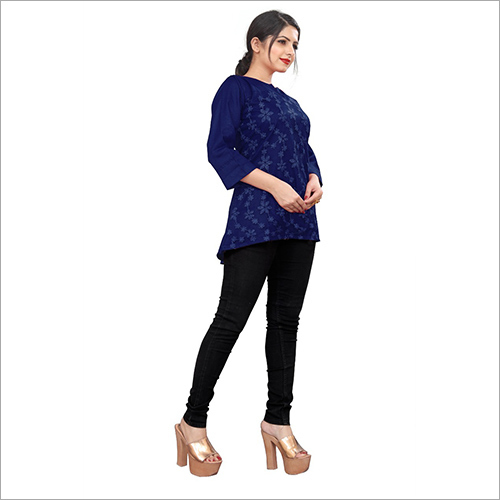 Ladies Blue Top