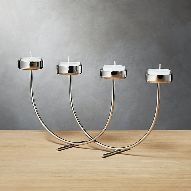 Brass Two Types of Candle Holder for Wedding