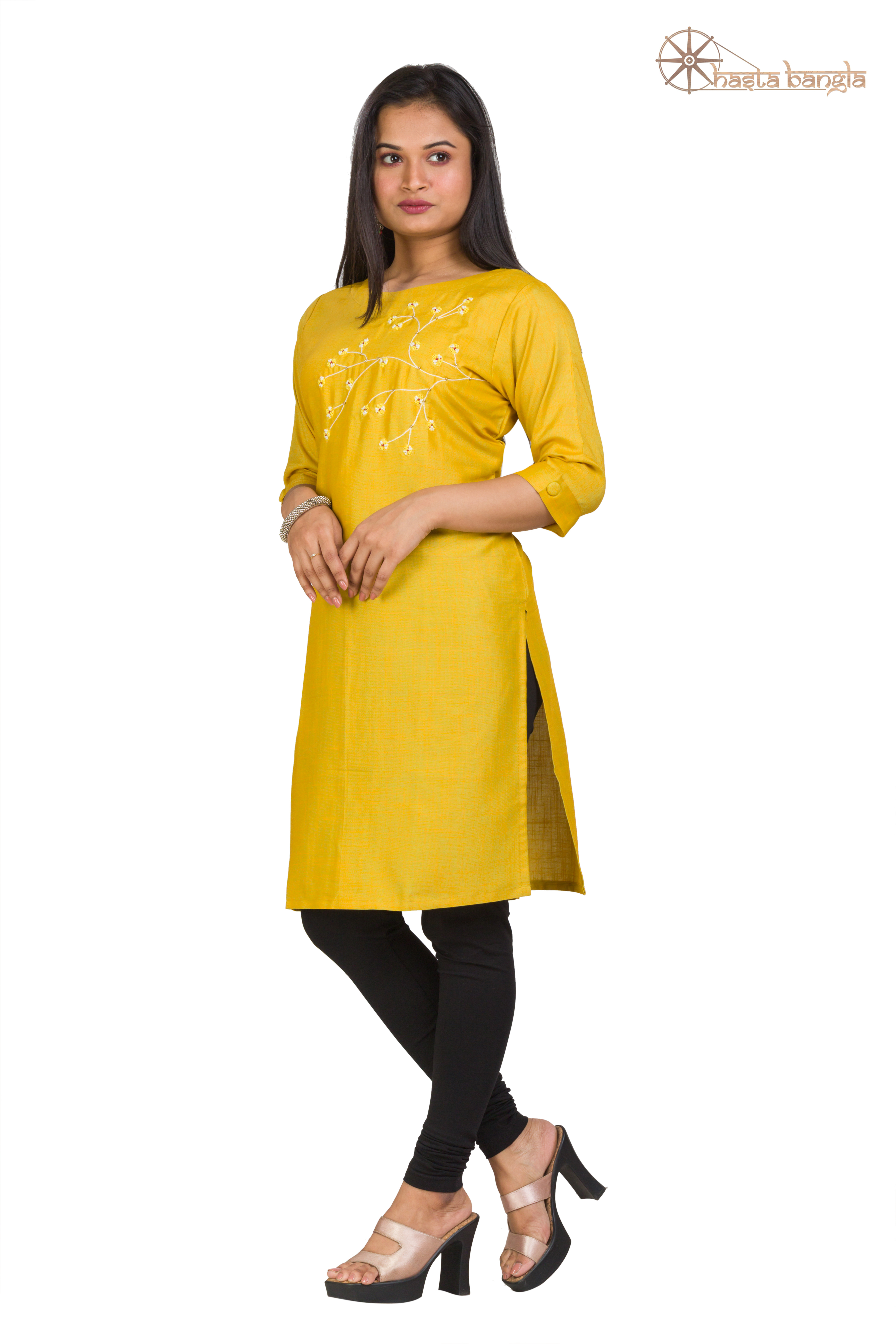 Zardosi Hand Embroidery Cotton Top