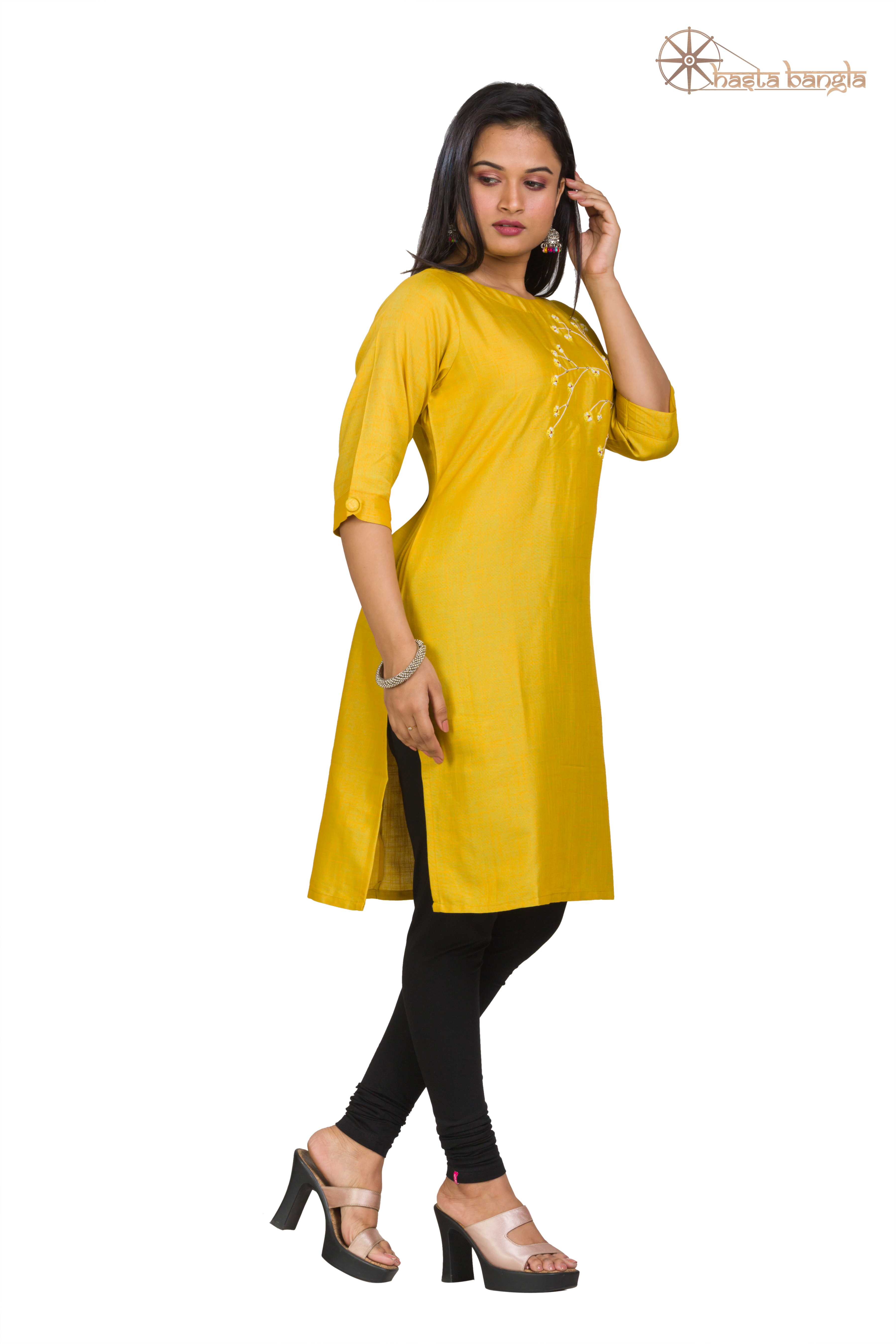 Zardosi Hand Embroidery Cotton Top