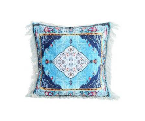 Blue Designer Cushion Cover