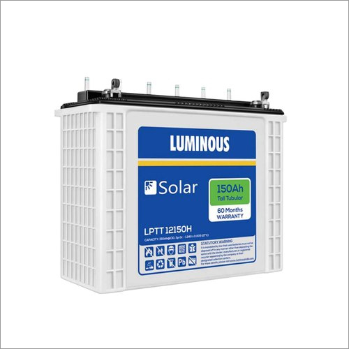 Luminous Lptt 12150H Solar Tubular Battery Max Voltage: 12 Volt (V)