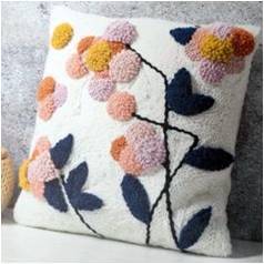 Hand Tufted Cushion Cover