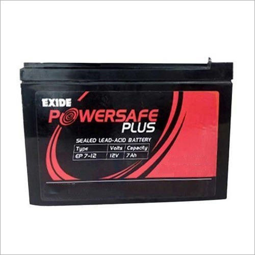 Exide Ep7-12 Power Safe Plus Battery Output Voltage: 12 Volt (V)