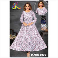 Ladies Printed Kurtis