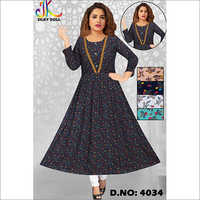 Ladies Long Kurtis