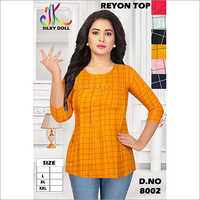 Ladies Fancy Rayon Top