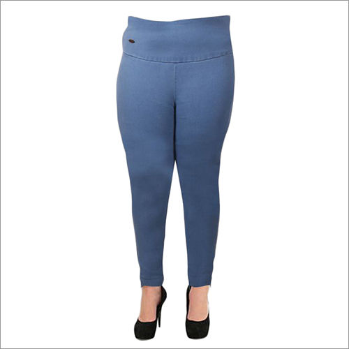 Washable Ladies Sky Blue Jeggings