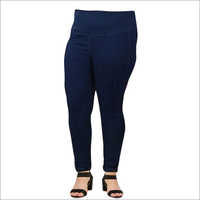 Ladies Blue Jeggings