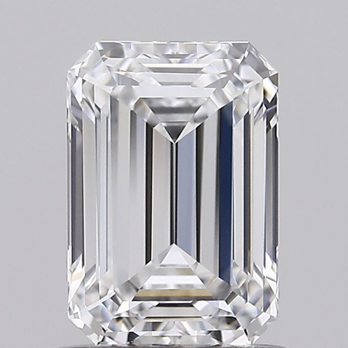 1.12 Carat VVS2 Clarity EMERALD Lab Grown Diamond