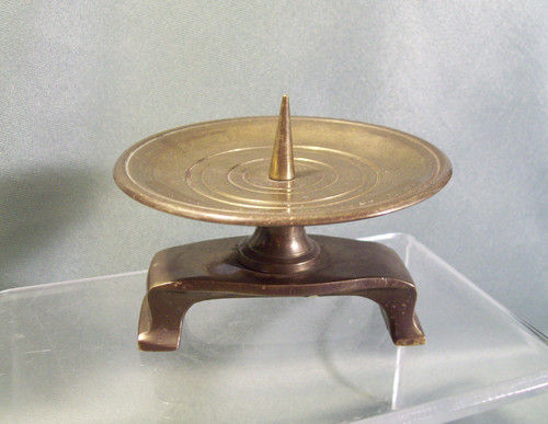 Vintage Brass Small Candle Stand