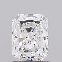 1.11 Carat VVS1 Clarity RADIANT Lab Grown Diamond