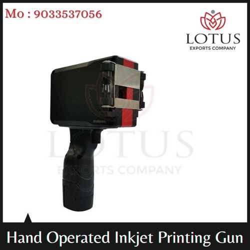 Hand Operated Inkjet Printer
