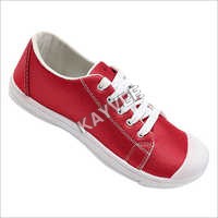 Men's Red Canvas Shoe