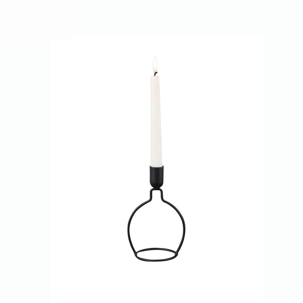 Brass Sphere Metal Candle Holder