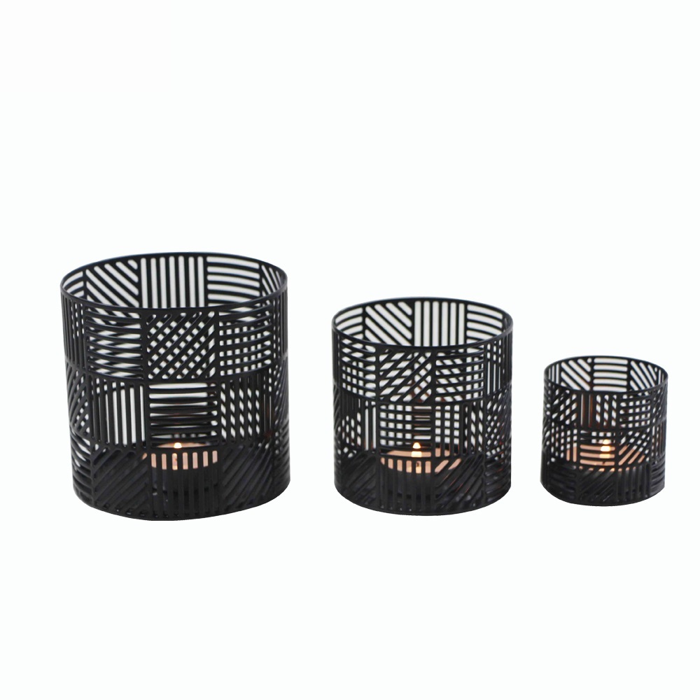 Iron Tea Light Candle Holder