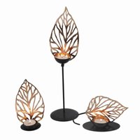 Iron Tea Light Candle Holder