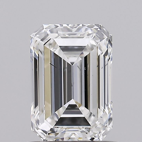 1.08 Carat SI1 Clarity EMERALD Lab Grown Diamond