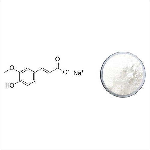 Ferulic Acid Sodium Powder - Grade: Medicine Grade