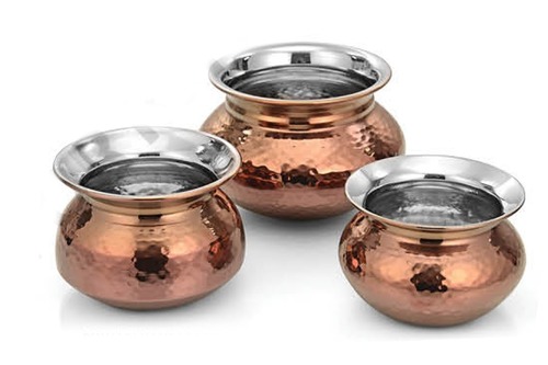 Punjabi Handi Premium Rose Gold Finish