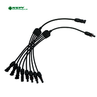 Nspv 4 To 1 Solar Cable Harness Solar Y Connectors Solar Panel Parallel Connectors Solar Wiring Harness - Application: Industrial