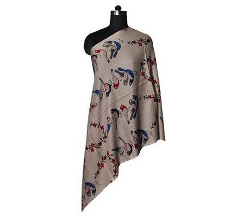 Fine Wool Printed Scarves