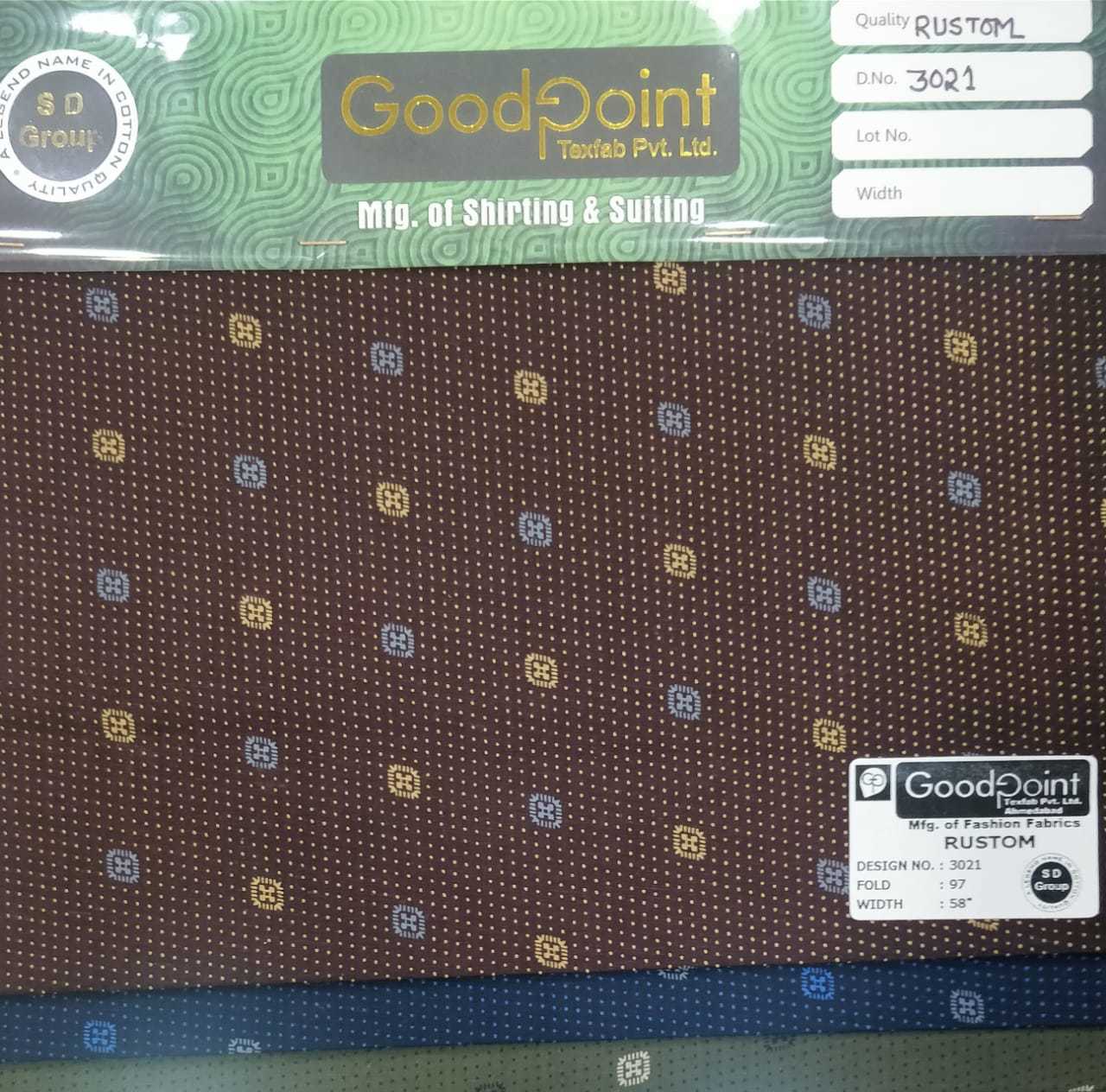 Rustom Barmuda Fabric