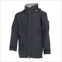 Navy Blue Parka Jacket