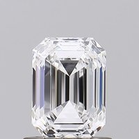 1.04 Carat VVS2 Clarity EMERALD Lab Grown Diamond