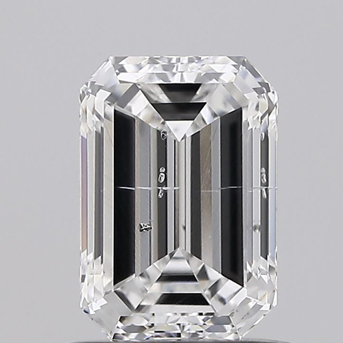 1.04 Carat SI2 Clarity EMERALD Lab Grown Diamond