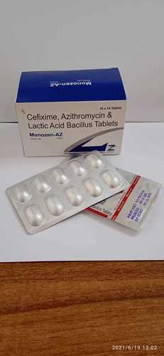 Cefixime And Azithromycin Tablets