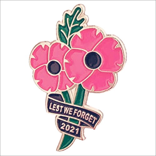 Flower Metal Brooches