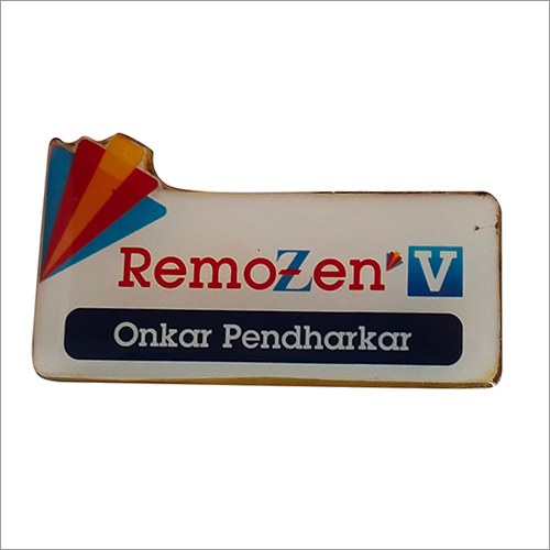Printed Metal Badge