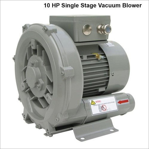 10 Hp Single Stage Vacuum Blower Application: Industrial